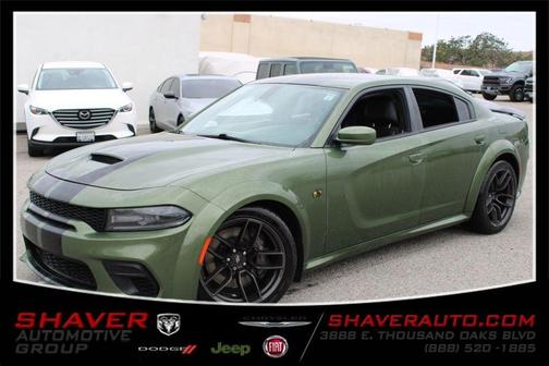 Green 2020 Dodge Charger Scat Pack