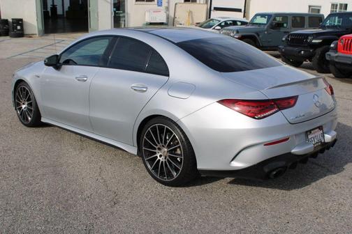 Iridium Silver Metallic 2021 Mercedes-Benz AMG CLA 35 Base 4MATIC