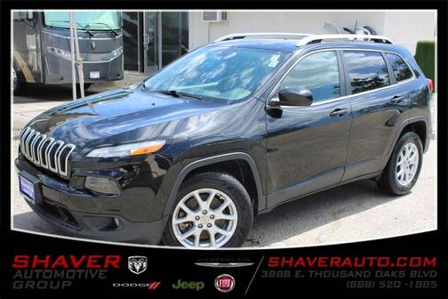 Diamond Black 2017 Jeep Cherokee Latitude