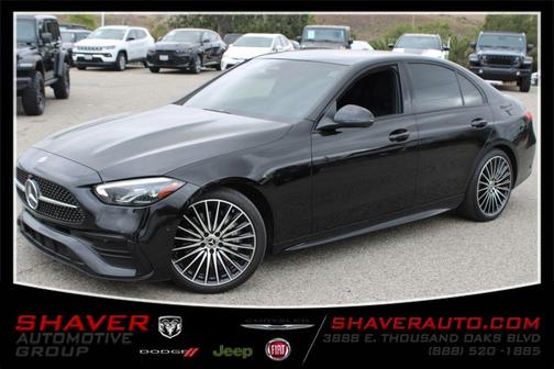 Black 2024 Mercedes-Benz C-Class C 300