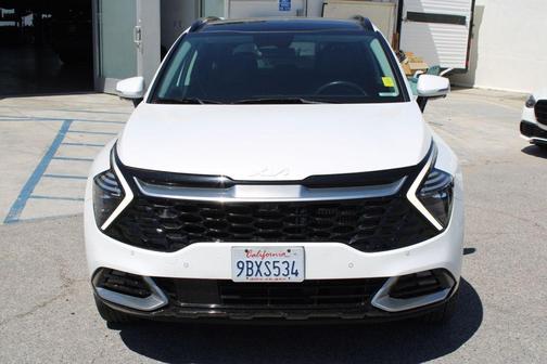 Snow White Pearl 2023 Kia Sportage Hybrid SX-Prestige