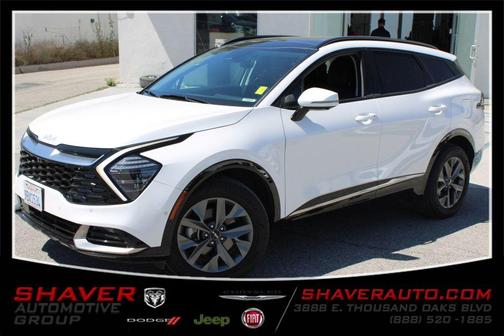 Snow White Pearl 2023 Kia Sportage Hybrid SX-Prestige