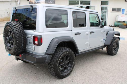 Silver Zynith Clearcoat 2023 Jeep Wrangler 4xe Base
