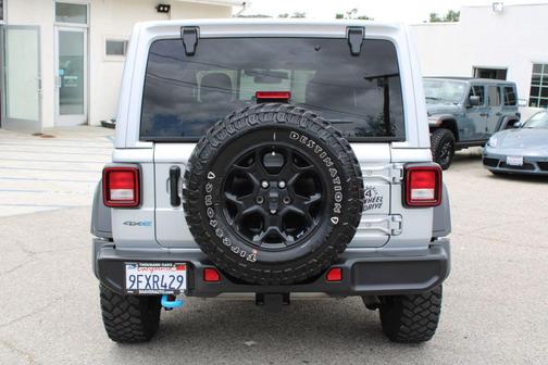 Silver Zynith Clearcoat 2023 Jeep Wrangler 4xe Base