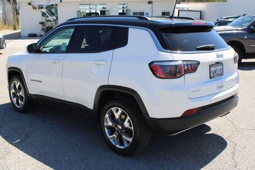 White Clearcoat 2018 Jeep Compass Limited