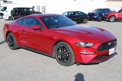 Red Metallic 2022 Ford Mustang EcoBoost
