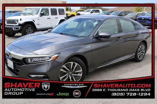 Modern Steel Metallic 2019 Honda Accord Hybrid EX-L
