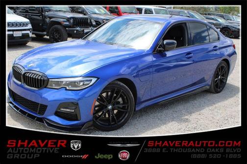 Blue Metallic 2021 BMW 330e 330e