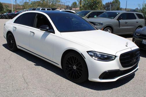 designo Diamond White 2021 Mercedes-Benz S-Class S 580 4MATIC