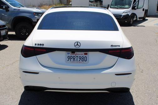 designo Diamond White 2021 Mercedes-Benz S-Class S 580 4MATIC
