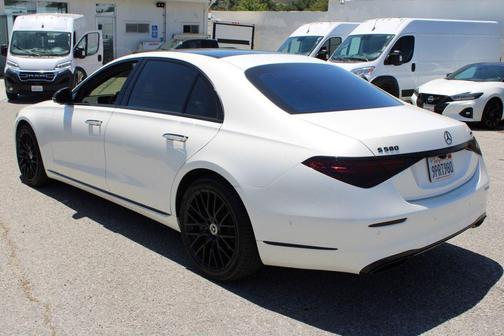 designo Diamond White 2021 Mercedes-Benz S-Class S 580 4MATIC