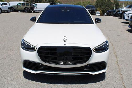 designo Diamond White 2021 Mercedes-Benz S-Class S 580 4MATIC