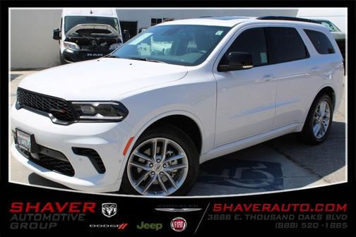 White 2026 Dodge Durango GT