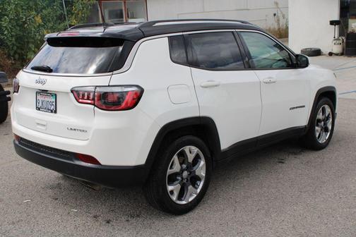 White Clearcoat 2020 Jeep Compass Limited