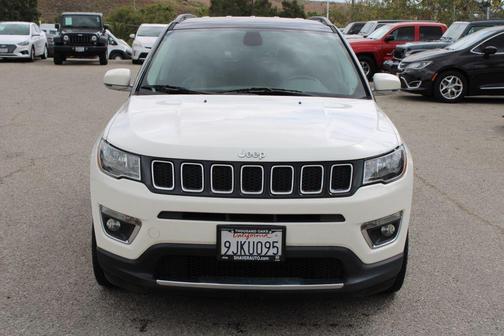 White Clearcoat 2020 Jeep Compass Limited