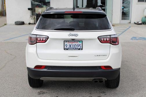 White Clearcoat 2020 Jeep Compass Limited