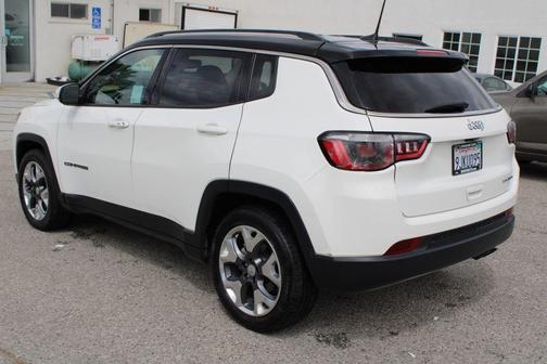 White Clearcoat 2020 Jeep Compass Limited