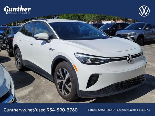 Pure White 2023 Volkswagen ID.4 Pro