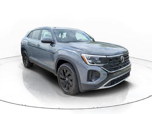 Pure Gray 2026 Volkswagen Atlas Cross Sport 2.0T SE W/TECHNOLOGY