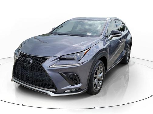 Nebula Gray Pearl 2021 Lexus NX 300 F Sport