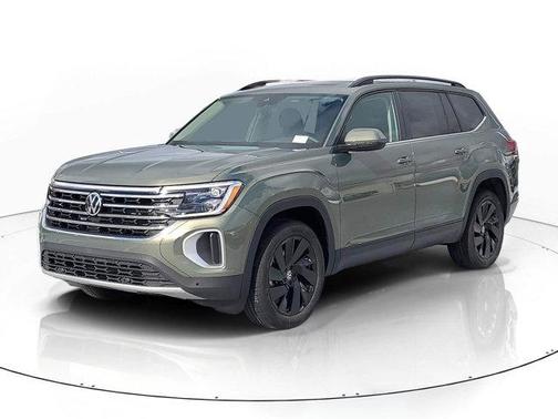 Avocado Green Pearl 2026 Volkswagen Atlas 2.0T SE W/TECHNOLOGY