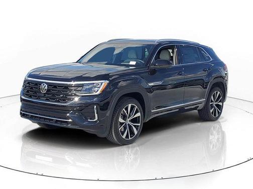 Deep Black Pearl Effect 2026 Volkswagen Atlas Cross Sport 2.0T SEL Premium R-Line