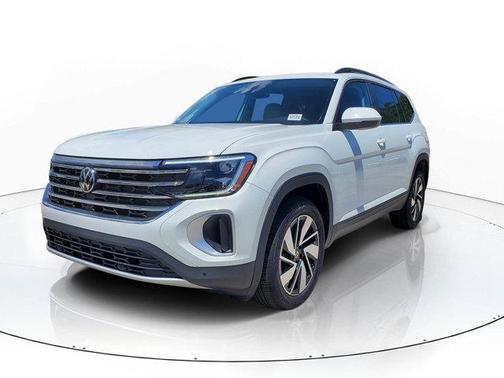 Opal White Pearl 2026 Volkswagen Atlas 2.0T SE W/TECHNOLOGY
