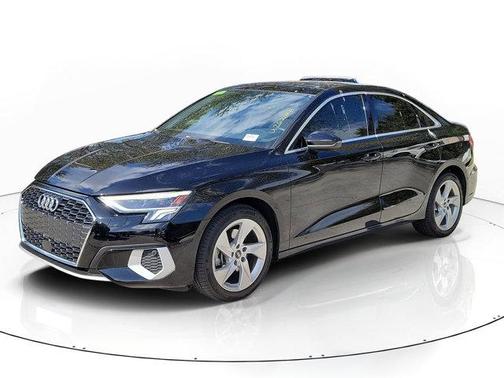 Brilliant Black 2023 Audi A3 40 Premium