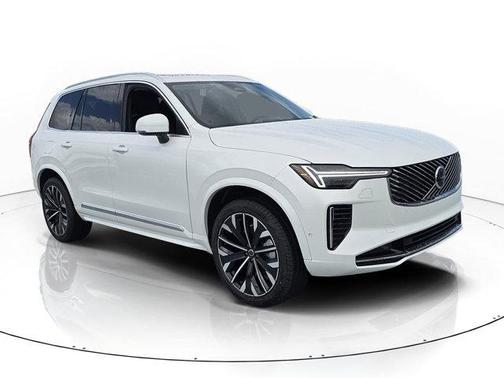 Crystal White 2025 Volvo XC90 B6 Plus 7-Seater