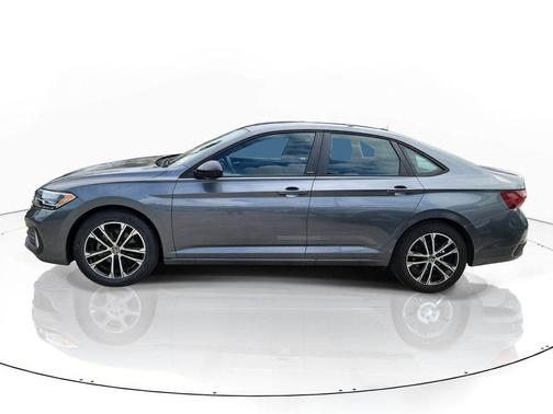 Platinum Gray Metallic 2024 Volkswagen Jetta 1.5T Sport