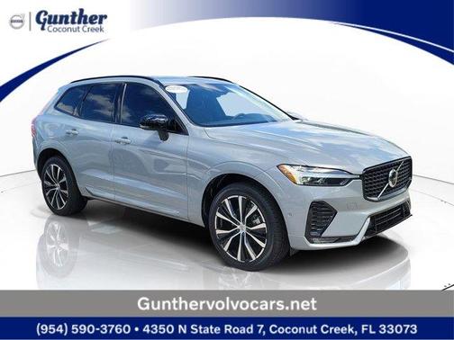 Gray Metallic 2024 Volvo XC60 B5 Plus Dark Theme