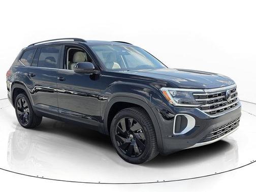 Deep Black Pearl Effect 2026 Volkswagen Atlas 2.0T SE W/TECHNOLOGY