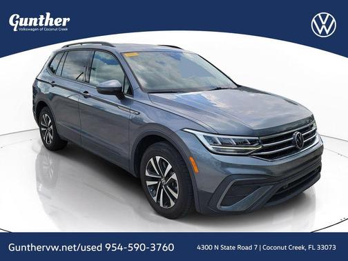 Platinum Gray Metallic 2023 Volkswagen Tiguan 2.0T S