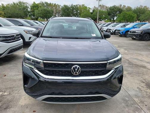 Platinum Gray Metallic 2023 Volkswagen Taos 1.5T S