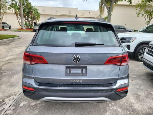 Platinum Gray Metallic 2023 Volkswagen Taos 1.5T S