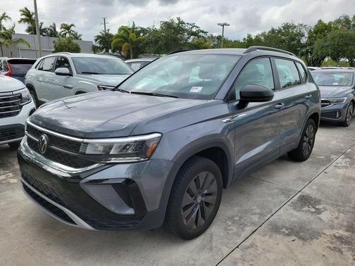 Platinum Gray Metallic 2023 Volkswagen Taos 1.5T S