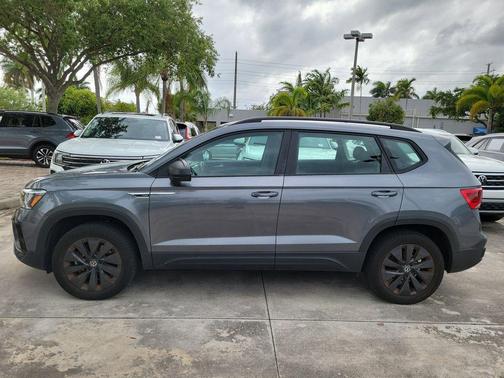 Platinum Gray Metallic 2023 Volkswagen Taos 1.5T S