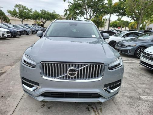 Gray Metallic 2025 Volvo XC90 B6 Plus 7-Seater