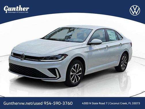 Pure White 2025 Volkswagen Jetta 1.5T S