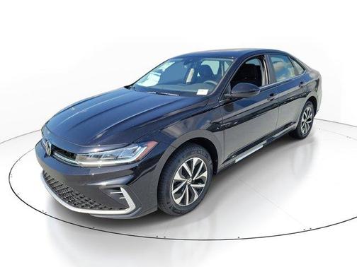 Deep Black Pearl Effect 2026 Volkswagen Jetta 1.5T S