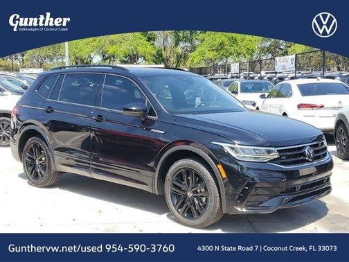 2022 Volkswagen Tiguan 2.0T SE R-Line Black