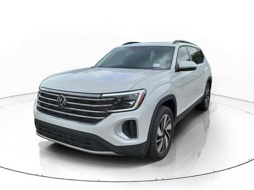 Opal White Pearl 2026 Volkswagen Atlas 2.0T SE W/TECHNOLOGY