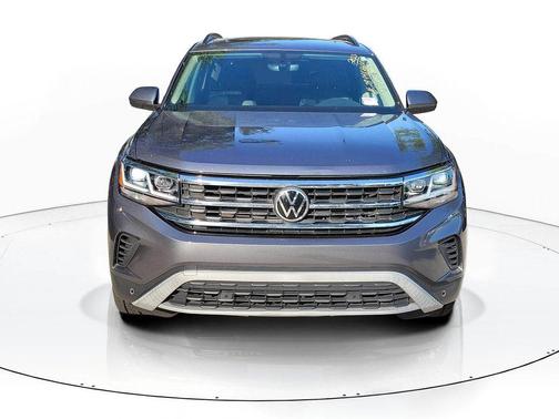 Platinum Gray Metallic 2023 Volkswagen Atlas 3.6L SE w/Technology
