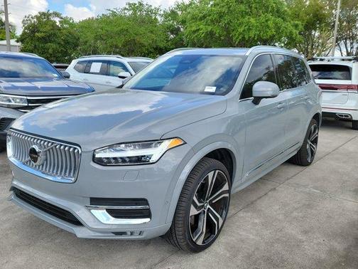Gray Metallic 2025 Volvo XC90 B6 Ultra