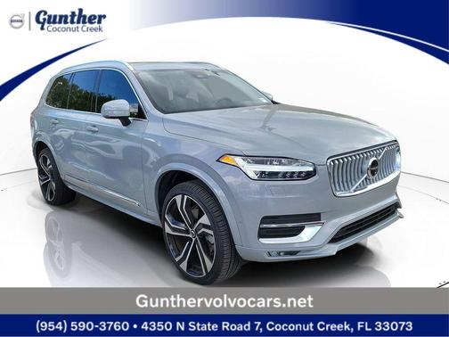 Gray Metallic 2025 Volvo XC90 B6 Ultra