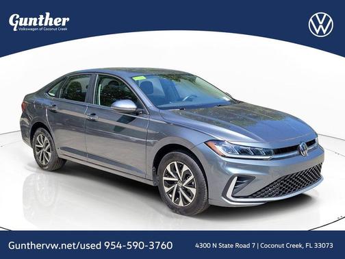 Platinum Gray Metallic 2025 Volkswagen Jetta 1.5T S