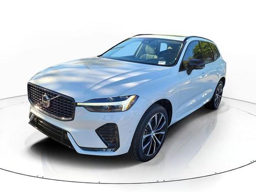 Crystal White 2025 Volvo XC60 B5 Plus