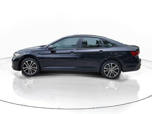 Deep Black Pearl Effect 2024 Volkswagen Jetta 1.5T Sport