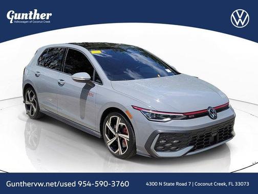 Moonstone Gray 2026 Volkswagen Golf GTI 2.0T SE