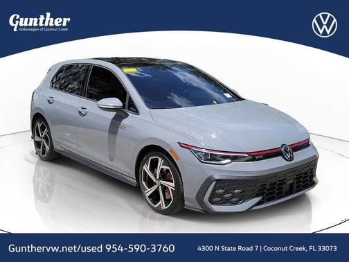 Moonstone Gray 2026 Volkswagen Golf GTI 2.0T SE